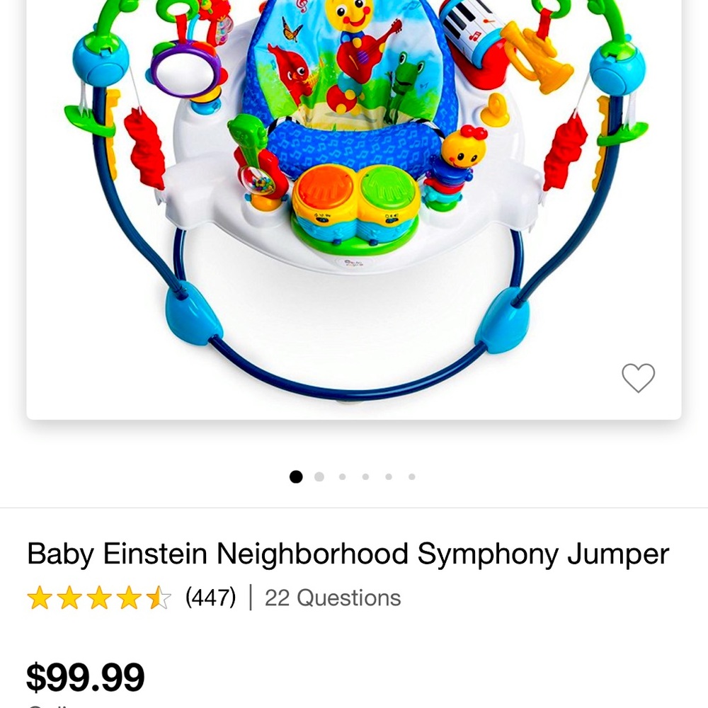 Baby Einstein jumper